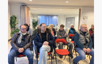 L'AG 2026 s'est tenue salle de la Pléiade 99 av. Maurice Maunoury.