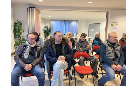 L'AG 2026 s'est tenue salle de la Pléiade 99 av. Maurice Maunoury.